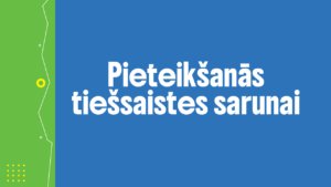 pieteikšanās tiešsaistes sarunai